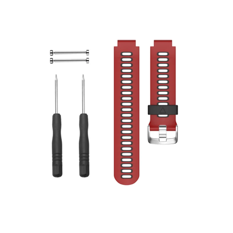 Сменный силиконовый ремешок для наручных часов Garmin Forerunner 220 230 235 630 620 735XT