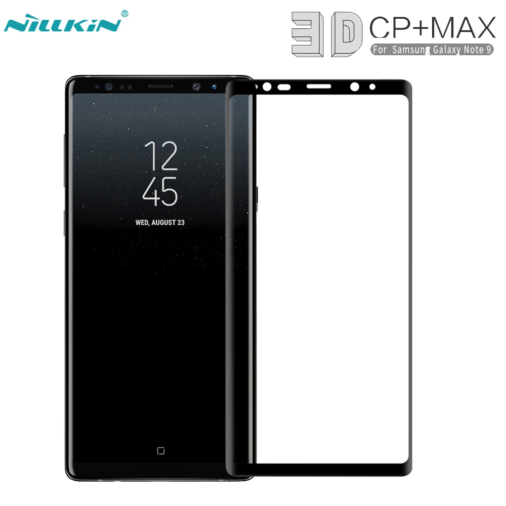 Защита экрана для Samsung Galaxy Note 9 стекло/SAM закаленное стекло Nillkin 3D CP + Max полное