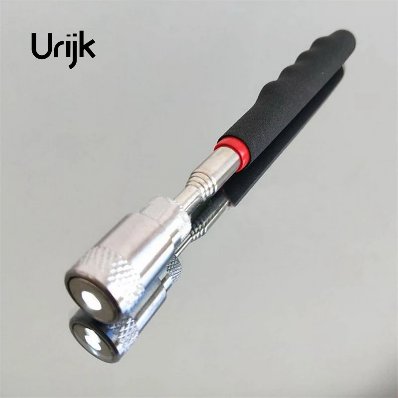 

Urijk LED Telescopic Magnetic Magnet Tool Mini Pick Up Tool Flashlight Picking Up Metals Nuts Bits Bolts Keys Picker Handheld