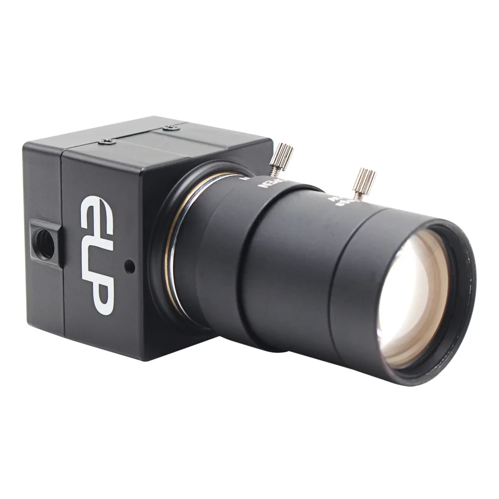 

ELP Professional HD Webcam Plug Play 720P 30fps MJPEG/YUY2 Manual Focus Zoom Camera USB With Varifocal Lens 5-50mm Lens