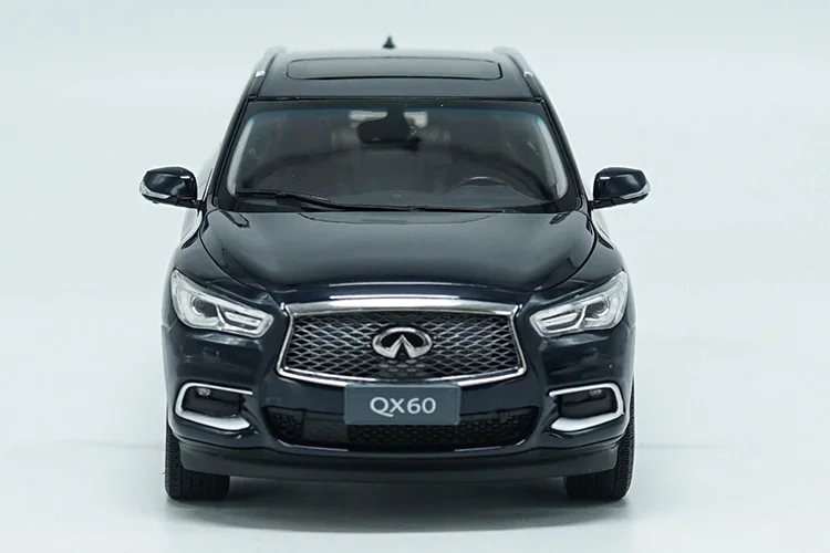 Новинка 1:18 Infiniti QX60 модель автомобиля из голубого сплава литой под давлением металлический подарок для взрослых коллекционные игрушки с оригинальной коробкой