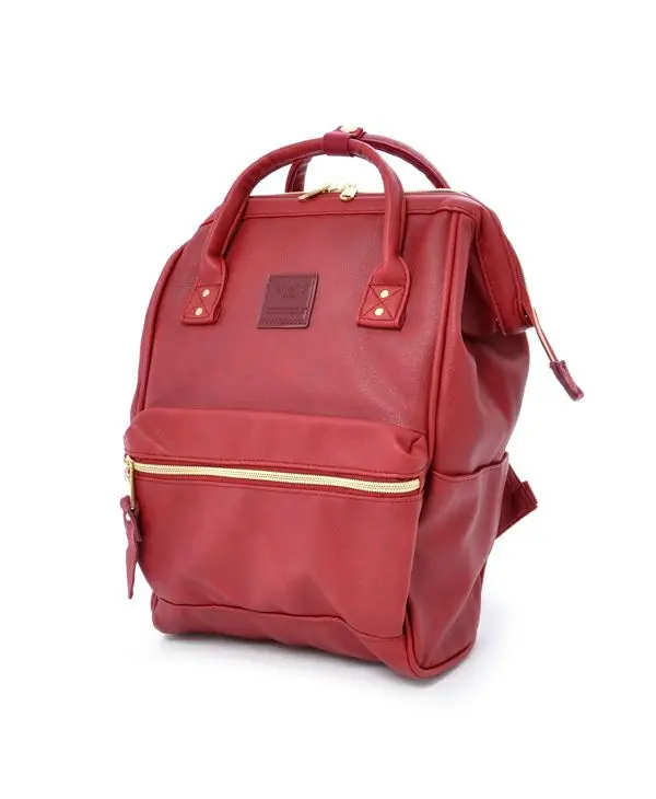 Модный студенческий мужской и женский рюкзак, бренд anello pu большой мужской и женский школьный рюкзак для отдыха, сумки для ноутбука и путешествий