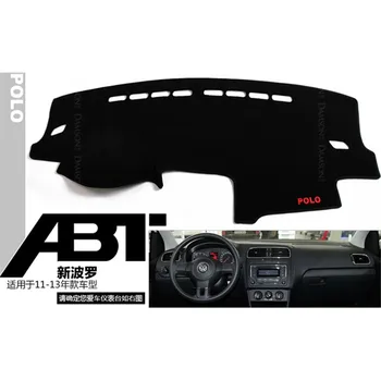 

High quality Console Avoid light pad dashboard protection pad ,Embroidery section For 2011-2013 Volkswagen Polo