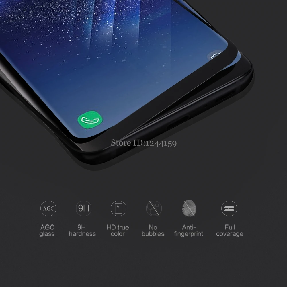 NILLKIN Amazing 3D CP+ MAX полный охват Nano Anti-Explosion 9 H закаленное Стекло Экран для samsung Galaxy S9/S9+ плюс протектор