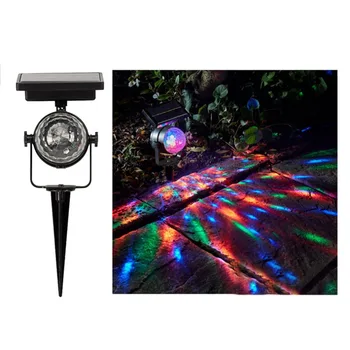 

Solar Power Lamp LED Projector Light Rotating Colorful Light for Outdoor Garden Lawn Lamp Home Courtyard Decor