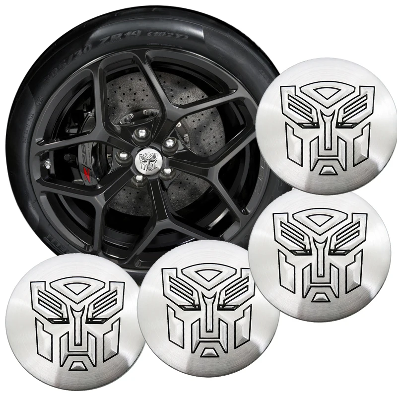 56 мм 3D Autobot трансформеры для автомобиля на руль колесо центр значок наклейка