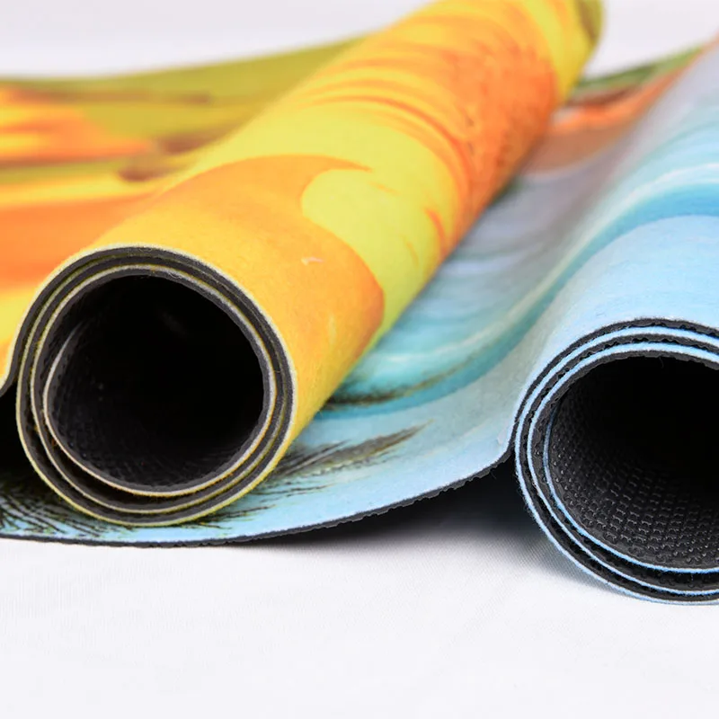 anti friction anti skidding TPR material mat abundant colors Non toxic