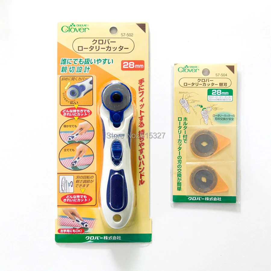 Japanese Clover Soft Cushion Rotary Cutter + Blade Refill 28mm | Дом и сад