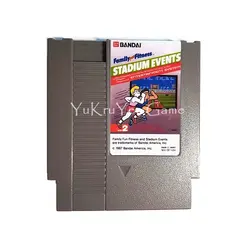 Стадион События Видео игры Картридж Card 72 контактный для NES развлечения Системы консоли EU/US универсальная версия