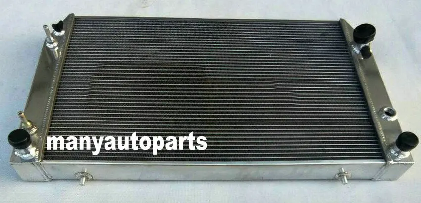 3ROW 62 мм с наружной резьбой Алюминий радиатора для Jaguar XJS V12/XJ12 A/T 1976-1996 1991 1992 1993 1994 1995 1996