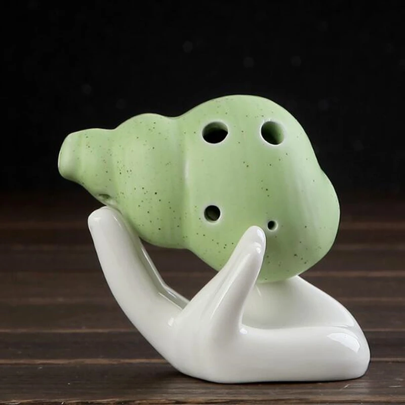 

Cute Shape 6 Holes Ocarina Instrumento Ocarina Flute Wind Musical Instruments flute Zelda 6 hole Ceramic Flauta for childen Toy
