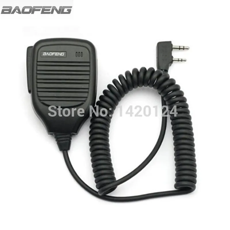 Style 2 Baofeng Динамик микрофон ручной для Kenwood радио BAOFENG UV-5R BF-888S UV-3R+ иди и болтай Walkie Talkie радио - Цвет: Style 2