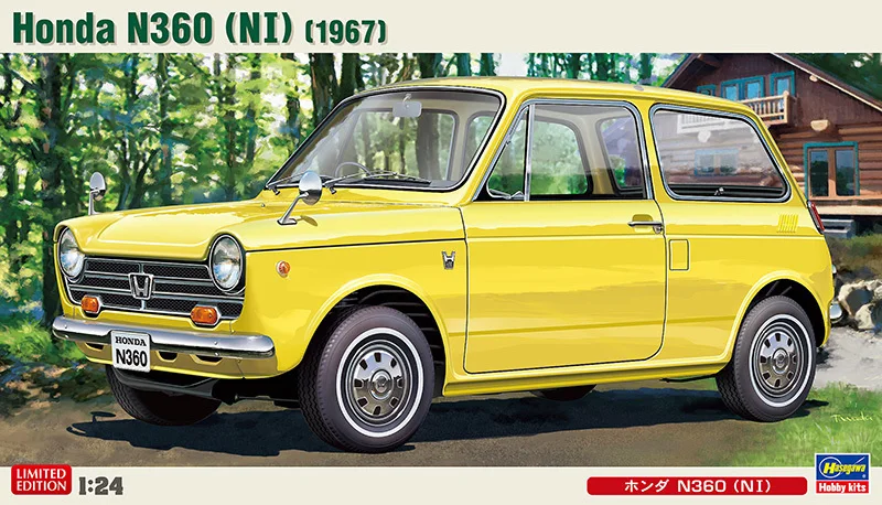 Honda N360(NI) 1967 1/24 модель автомобиля 20285
