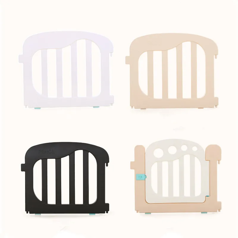 Environmental Baby Kids Fence Indoor Playgrounds Baby Playpen with Security Gate for Children Natural Child Safety Fence Plastic