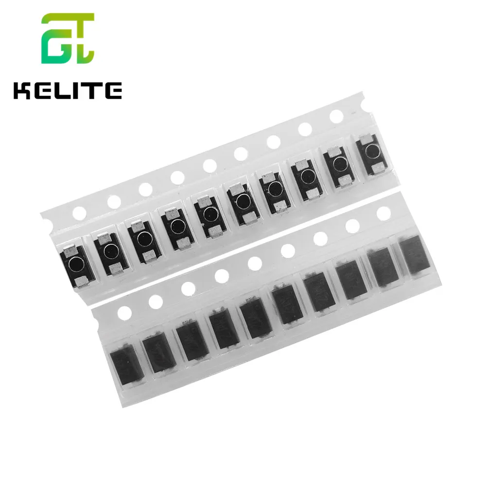 HAILANGNIAO 100 шт диод M7 1N4007 SMD 1A 1000 В IN4007 выпрямительный | Компьютеры и офис