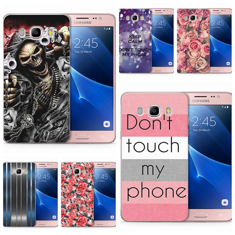 Case For Samsung Galaxy A3 A5 2017 2016 S3 S8 S9 Puls S7 Edge Soft TPU Cover Design Cartoon flower Back Fundas S150 |