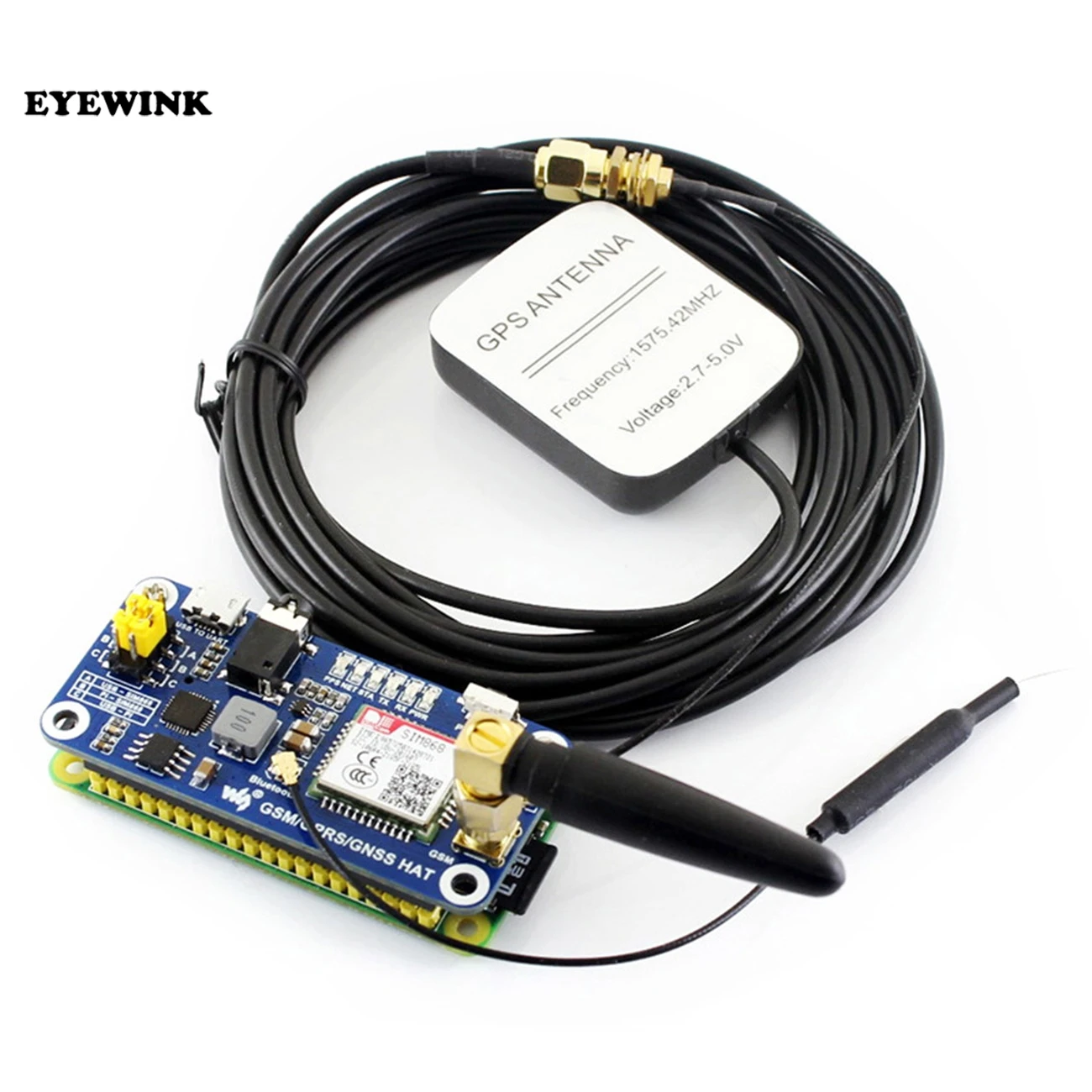Низкая мощность SIM868 GSM GPRS GNSS Bluetooth 3 0 шапка для Raspberry Pi 2B/3B/Zero W Поддержка sms звонков