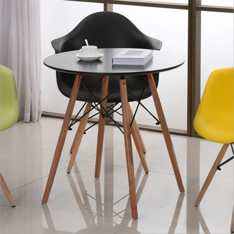 Minimalist Art Decor Coffee Table Solid Wood Side Table mesas de centro para sala Round Bedside Table Modern Living room Table Minimalist Art Decor Coffee Table Solid Wood Side Table mesas de centro para sala Round Bedside Table Modern Living room Table