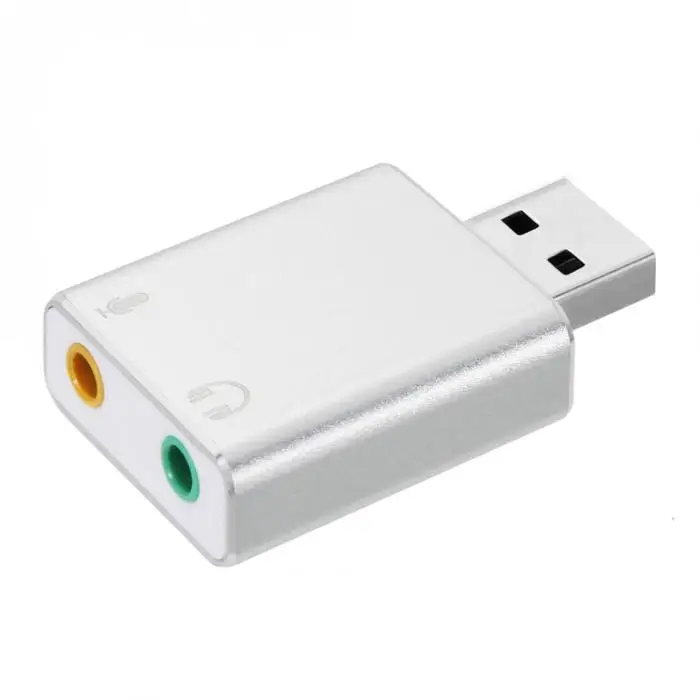 Etmakit внешняя звуковая карта USB HIFI Magic Voice 7.1CH микрофон-в аудиовыход порт Free Drive Plug NK-Shopping