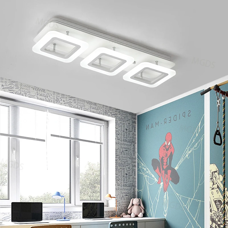 

Modern led ceiling lights for lampada led living room Entrance aisle indoor lighting acrylic shade led strip ceiling lamp