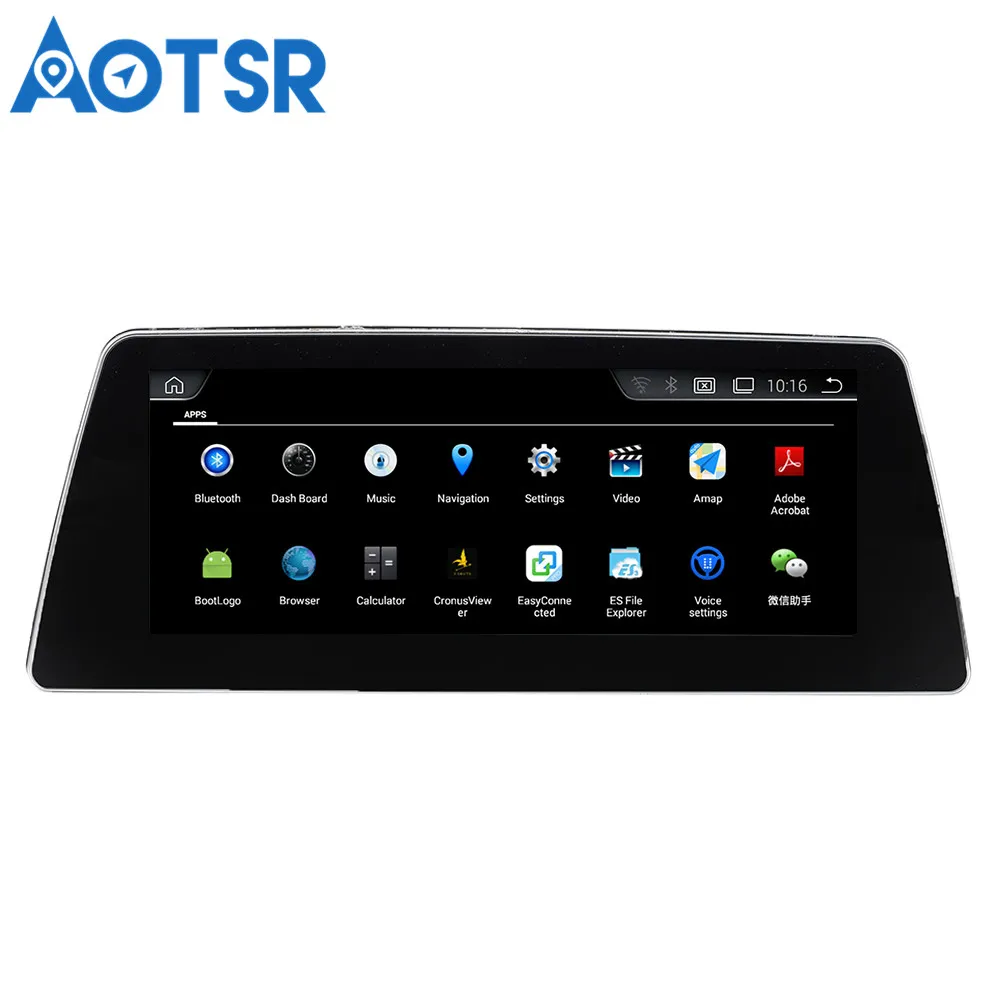 Автомобильный GPS навигатор Aotsr Android 4 без DVD плеера головное устройство для BMW 5 Series