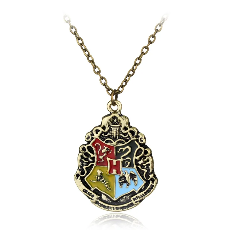 Ожерелье Гермионы Жезл брелок Хогвартс Альбус Дамблдор Hufflepuff Опора подарок косплей Хэллоуин вечерние для взрослых женщин детей мальчиков