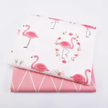 

2pcs/lot Twill Diy Cotton Fabric Soft Cloth For Quilting Baby Cloth Kids Bedding Patchwork Tissue Home Textile Sewing fabric