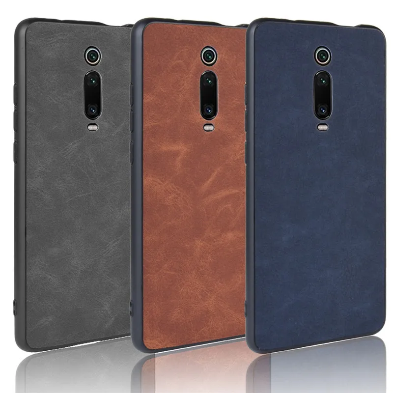 Чехол для Xiaomi Mi 9 T твердый ударопрочный чехол из ПУ кожи 9TPro Mi9T Mi9 чехлы телефонов |