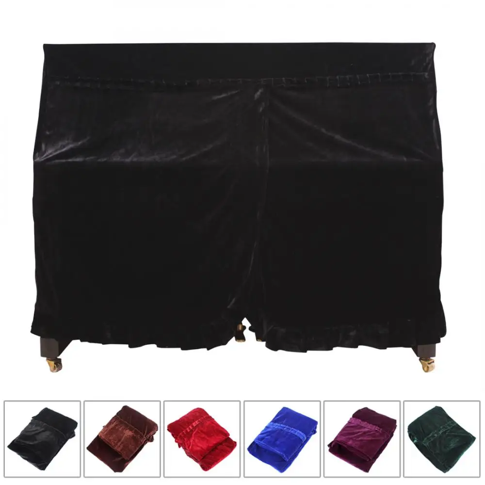 

Pleuche Musical Piano Dust-proof Cover Dust Guard for Upright Piano (Please Tell Me the Color You Like)