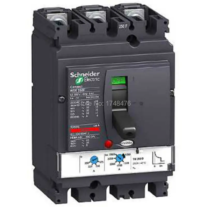 

NEW LV431113 circuit breaker Compact NSX250B - TMD - 125A - 3 poles 3d
