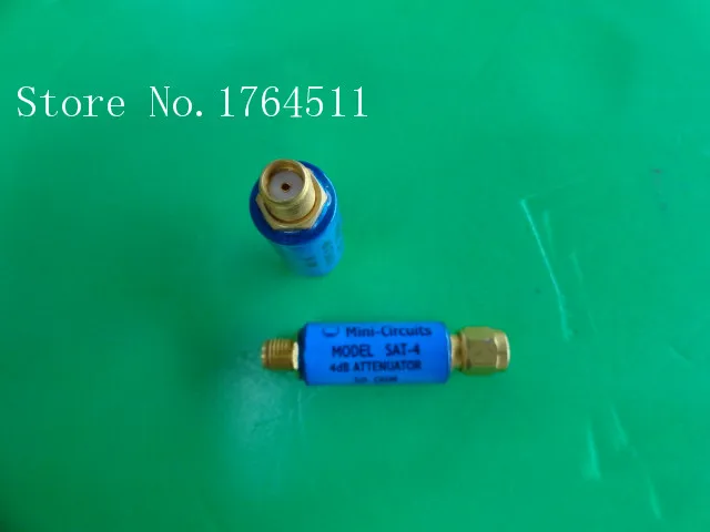 

[BELLA] MINI SAT-4 DC-1.5GHz Att:4dB P:2W SMA coaxial fixed attenuator --5PCS/LOT