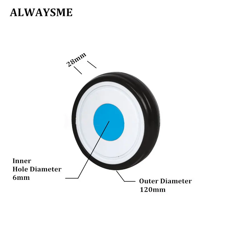ALWAYSME 1 шт. Детские коляски запасные части колеса для Универсальные Передние и