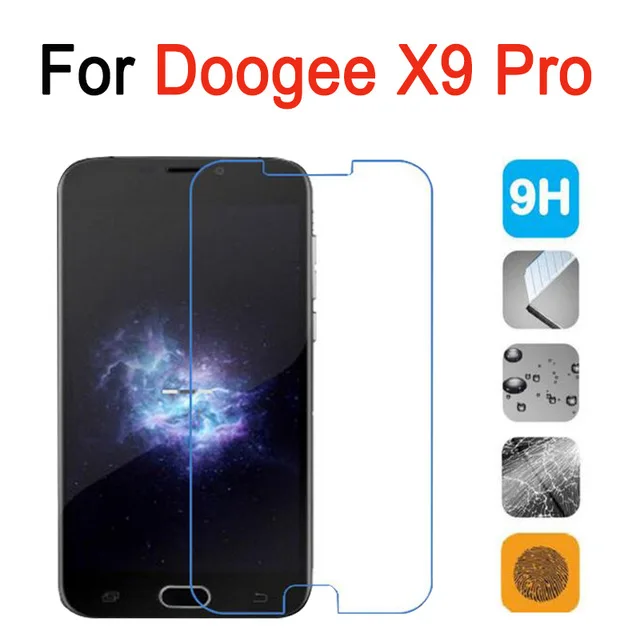 DOOGEE X9 pro Premium Tempered Original Glass Film Scratch-proof Protective Steel For Phone Accessories 5.5&quot | Мобильные