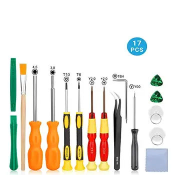 

Ruitroliker Triwing Screwdriver 17pcs Precision Screwdriver Repair Tools Kit for Switch /DS /DS Lite /Wii /GBA