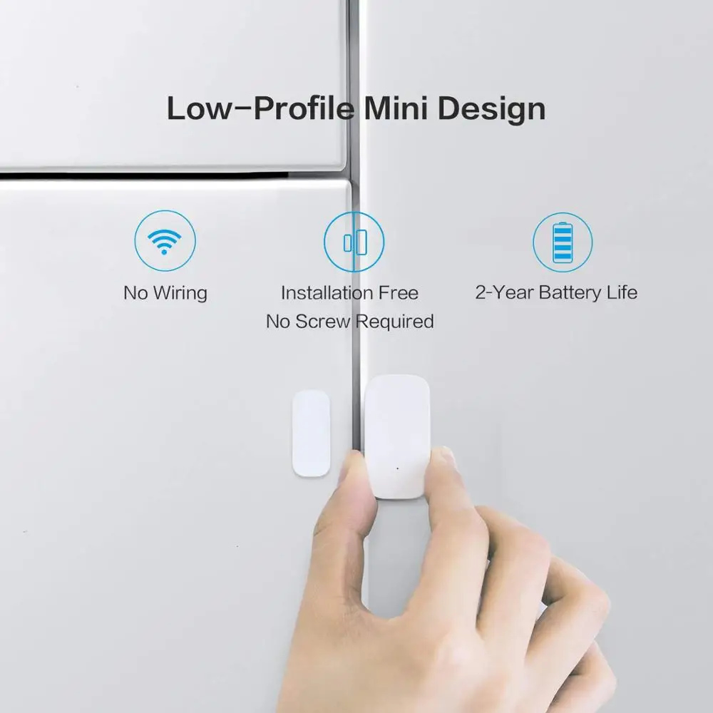  Original Xiaomi Aqara Door Window Sensor Smart Home Xiaomi Zigbee Function Remote Control Alarm Doo - 33017108743