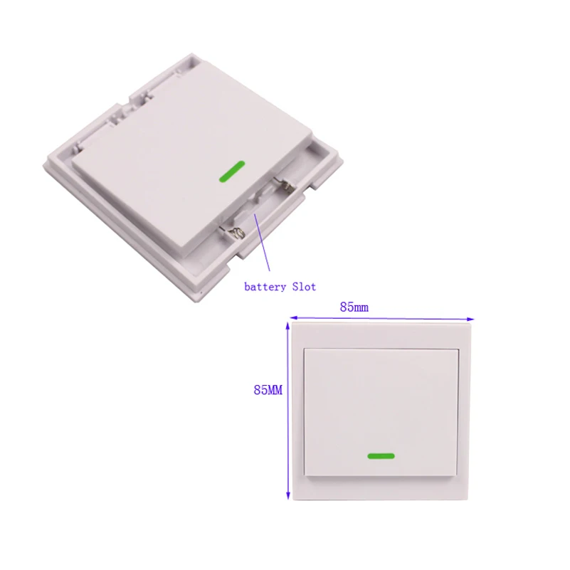 220V 10A 1CH Wall Wireless Switch Rf transmitter 433MHz315MHz Remote Controls 85-250V Wireless Switch Modules-10