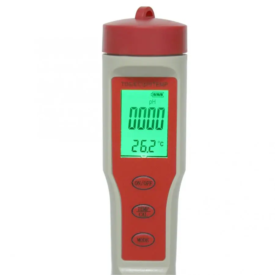 4 в 1 портативный цифровой измеритель температуры TDS PH EC Измеритель Качества воды тест er инструменты чистота тестовая ручка
