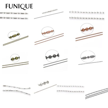 

FUNIQUE 10 M Chains Findings 1.5mm For Necklace Bracelet