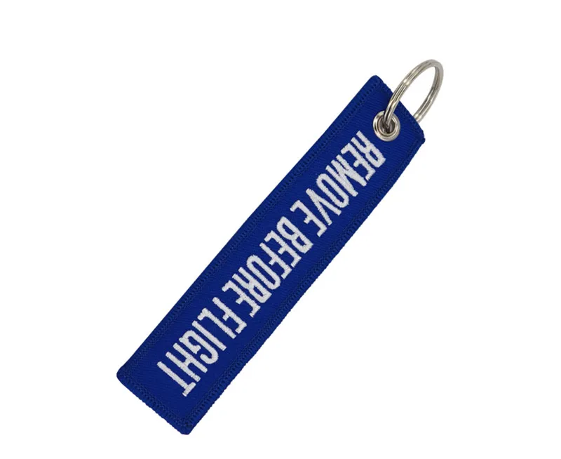 MELIFE Аксессуары для скалолазания remove Before Flight тег Airworthy красный Вышивка Спортивный брелок для Авиации Теги OEM брелки 1 P