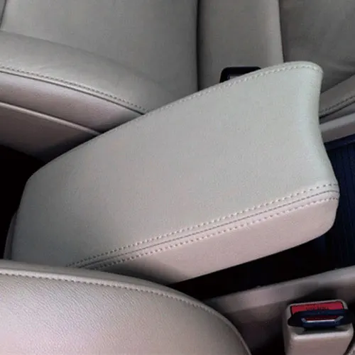 O SHI автомобильный подлокотник, чехол для коробки, 1 шт., центральная консоль, подлокотник, крышка, подходит для Honda Civic, старый Civic 2006-2011 - Название цвета: Серый