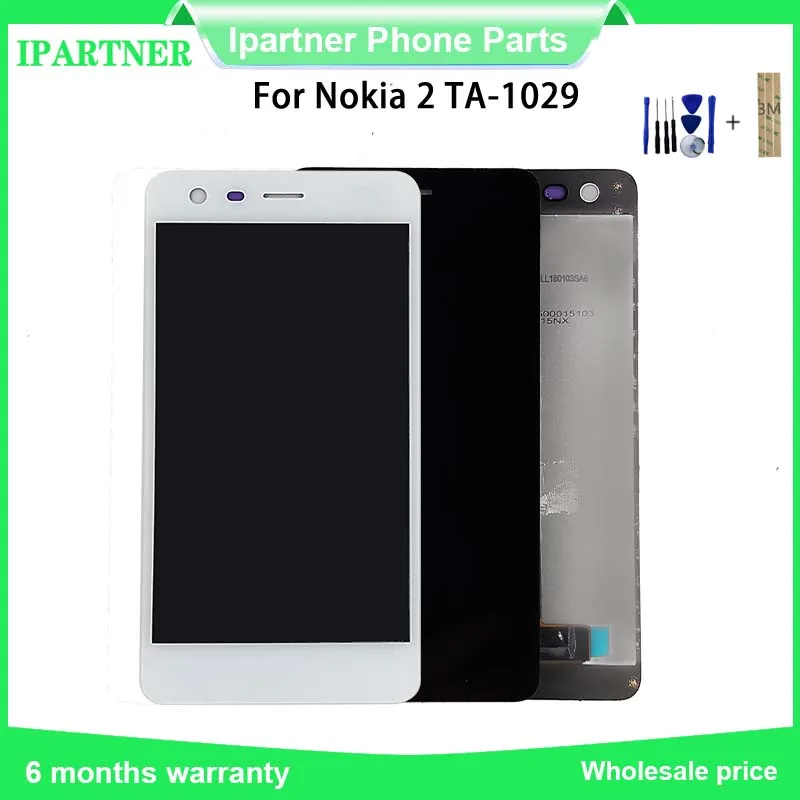 Для Nokia 2 N2 TA-1029 TA-1035 сенсорный экран дигитайзер полная сборка Замена 5 0 '&#x271280*720