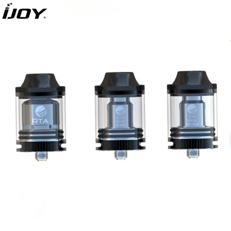 

100% Original IJOY Tornado 150 Sub Ohm Tank High Wattage 4.2ml Top-filling Design Rebuildable Atomizer Clearomizer