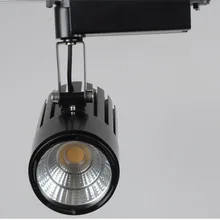 COB Светодиодная Дорожка 40 Вт 4400LM 220 В 110 В светодиодные точечные светильники железнодорожная одежда выставочный стенд для украшений промышленный управляемый светильник