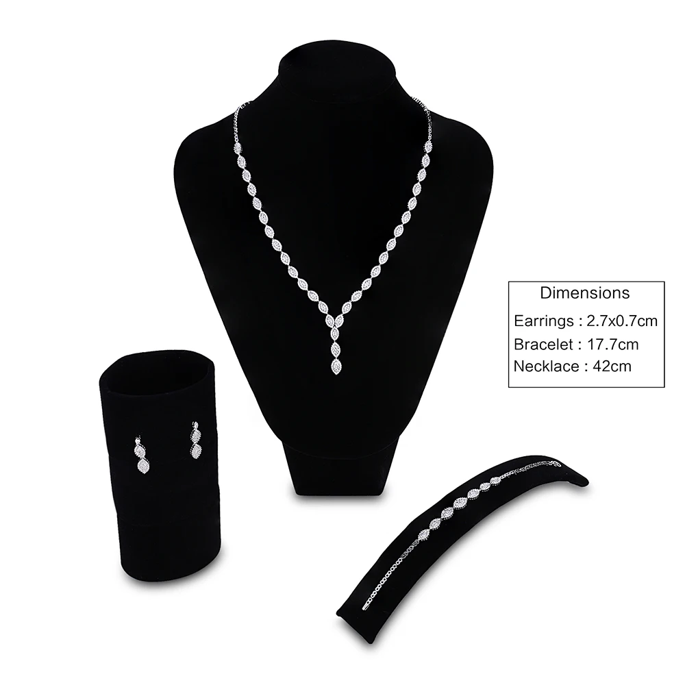 2018 spring bridal jewelry sets for wedding (2)