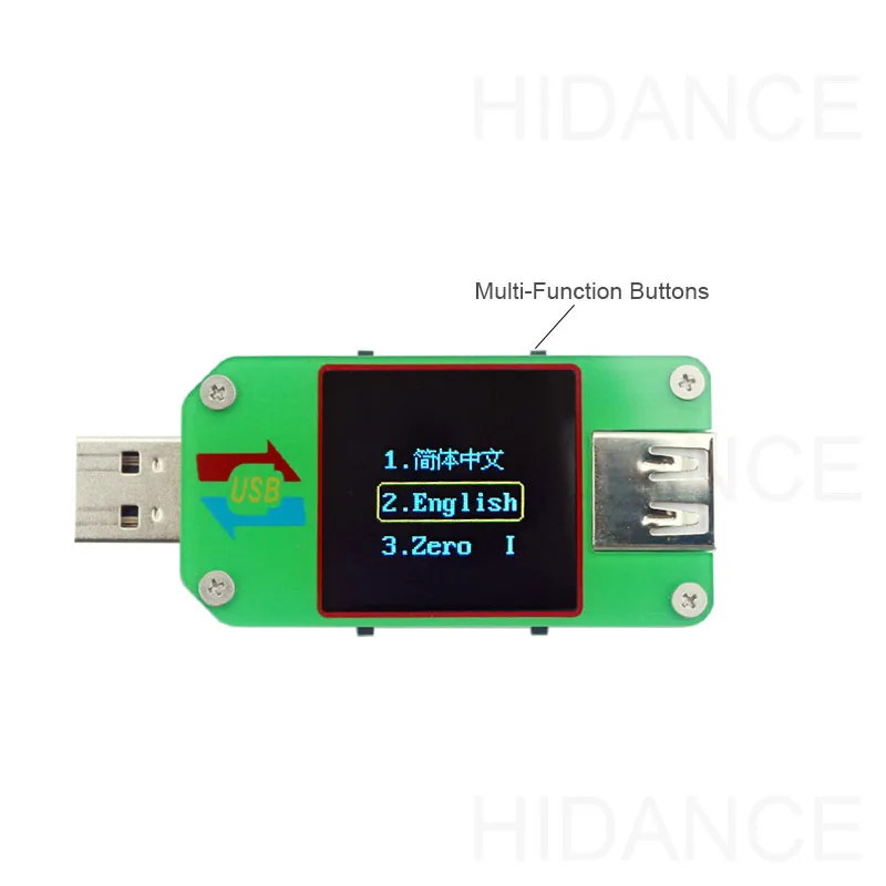 Bluetooth компьютер онлайн USB Тестер DC Вольт Текущий напряжение метр ёмкость мониторы