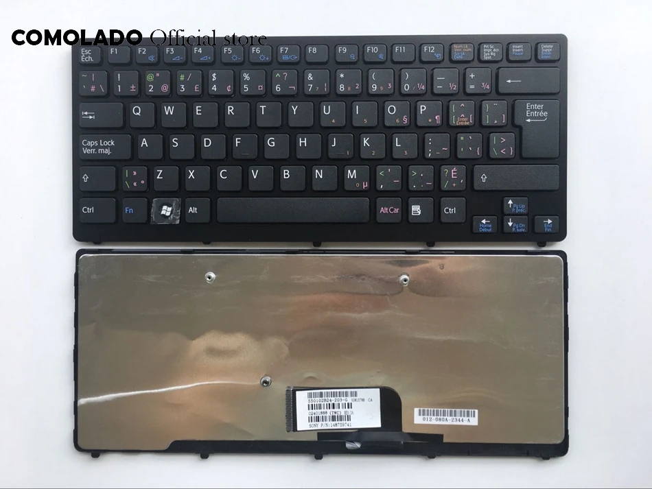 

CF Canada-French keyboard for Sony Vaio VPC-CW VPC CW VPCCW CW16EC CW18FC CW26EC CW28EC CW2S3C CW2S6C Black frame Keyboard