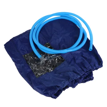 

Blue Air Conditioner Cleaning Dust Washing Cover Clean Waterproof Protector Cap With 3m Water Pipe Tool