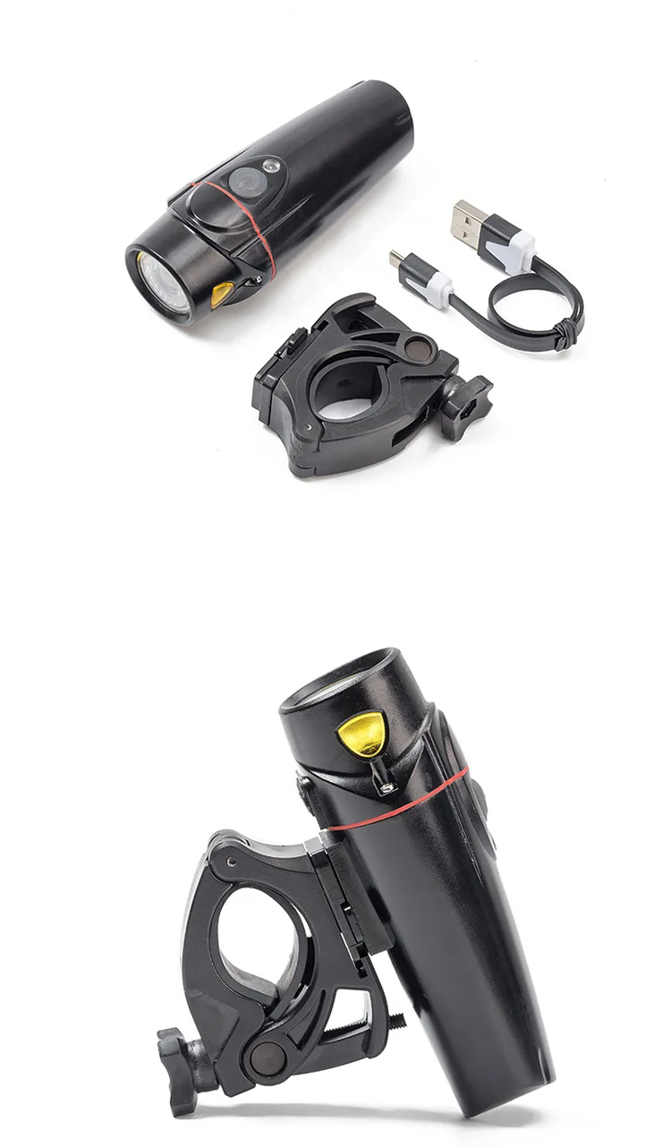 Top Bicycle Bright Lightusb Bicycle Light 2200mAh Battery Bicycle Light Waterproof Torch Bike Headlight 6