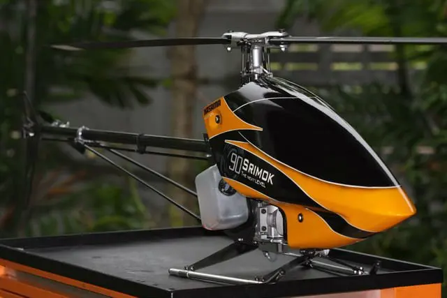 Kasama Srimok 90 Nitro RC helicopter 