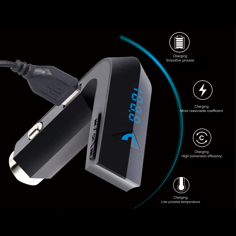 Автомобильный громкой связи Bluetooth MP3 3 в 1 с Usb зарядным устройством и